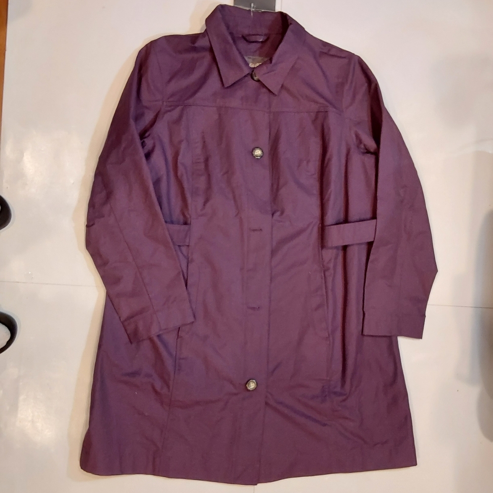 Eddie BauerBlackberry Girl On The Go Trench Jacket - Picture 3 of 8